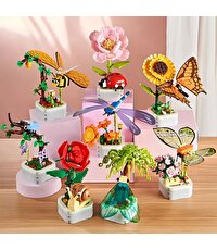 Mega Çi̇çekler ve Böcekler Yapı Blokları Salyangoz