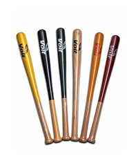 Kaucuk Sargılı Beyzbol Sopası Siyah 60 Cm