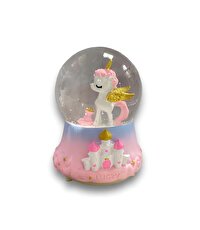 Lucky Unicorn Işıklı Kar Küresi