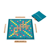 Scrabble Ahşap İkisi Bir Arada Türkçe JLJ64