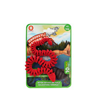 Hareketli Hayvanlar Serisi Kırmızı Viper Yılan