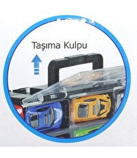 Fırlatma Rampalı Araç Taşıyıcı Kamyon Mavi