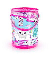 Airbrush Plush Sürpriz Squishy Paint Bucket Unicorn