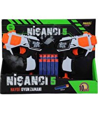 Nişancı 5 Dart Fırlatıcı 2'li Tabanca