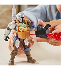 Star Wars Mixmashers Deluxe Fi̇gür The Mandalorian and Grogu
