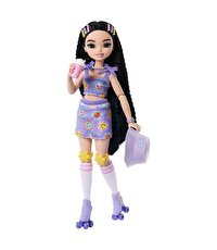 Barbie Dream Besties Paten Partisi Renee Bebek ve Aksesuarlar JFX99