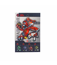 X- Warrior 4'lü Transformer Seti King Tiger