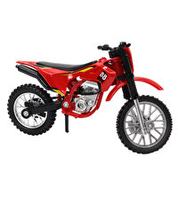Kırmızı Metal 1:18 Motosiklet