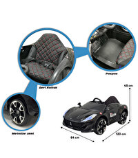 Favori Gt 12 Volt Akülü Araba Siyah