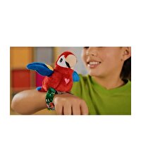 Happy Yappers Slap Bant Kırmızı Konuşan ve Taklit Eden Papağan