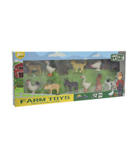 Farm Toys 12 Parça Çiftlik Hayvan Seti