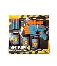 Hedefli Dörtlü Dart Fırlatıcı Silah