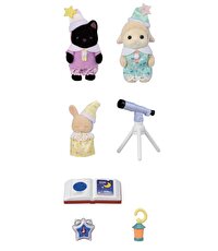 Sylvanian Families Anaokulu Arkadaşları Pijama Partisi Üçlüsü