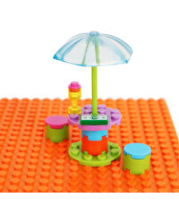 Ausini Turuncu Blok Zemin