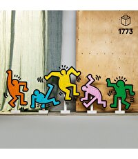 LEGO Art Keith Haring Dans Eden Figürler 31216
