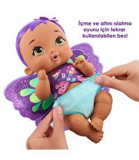 My Garden Baby Kelebek Bebeğimin Bakım Zamanı Mor Saçlı Bebek GYP11
