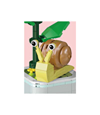 Mega Çi̇çekler ve Böcekler Yapı Blokları Salyangoz