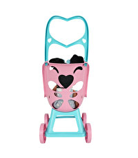 Bebek Arabalı Bez Bebek