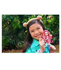 Enchantimals Popüler Karakter Bebekler Texie Tiger ve Sabre HXB97