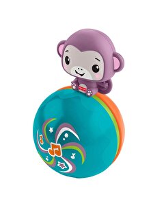 Fisher Price Emekleme Arkadaşı M&uuml;zikli Mor Maymun JLB95