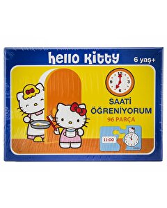 Hello Kitty Saatleri &Ouml;ğreniyorum 96 Par&ccedil;a
