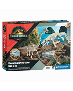 Clementoni Jurassic World Mosasaurus ve Brachiosaurus Kazı Seti