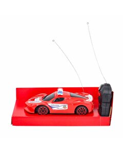 Uzaktan Kumandalı 2 Fonksiyonlu Jandarma Aracı Kırmızı