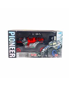 Pioneer RC 1:16 Uzaktan Kumandalı Şarjlı Off Road Kırmızı Araba