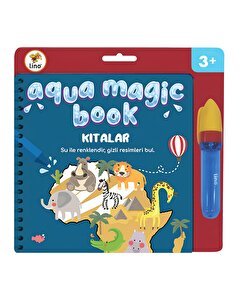 Aqua Magic Sihirli Boyama Kitabı Kıtalar