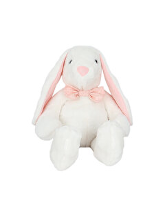 Papyonlu Uzun Kulak Tavşan Ekru 60 Cm