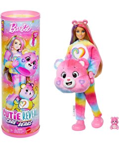 Barbi̇e Cuti̇e Reveal Care Bear Seri̇si̇ Bebek 2. Seri̇ JFV60