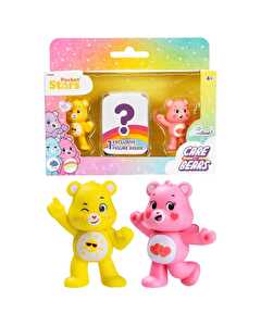 Care Bears 3&rsquo;l&uuml; Mini Fig&uuml;r Seti Funshine Bear ve Love-A-Lot Bear