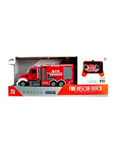 Uzaktan Kumandalı 1:12 İtfaiye Kamyonu