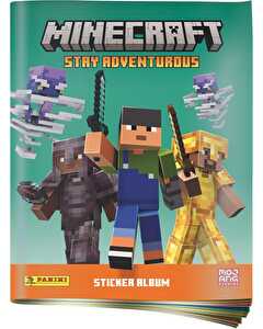 Panini Minecraft Stay Adventurous &Ccedil;ıkartma Alb&uuml;m&uuml;