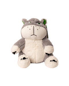 Asabi Kedi Peluş 25 Cm Gri