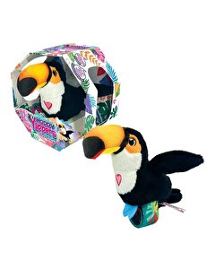 Happy Yappers Slap Bant Kırmızı Konuşan ve Taklit Eden Toucan