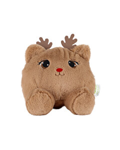 Oturan Geyik Peluş Yastık