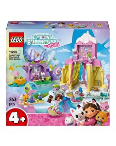LEGO Gabby's Dollhouse Tatlı Şekerleme Dağı ve Kedi Bahçesi 11205