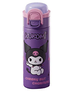 Kuromi Desenli &Ccedil;elik Matara 600 Ml