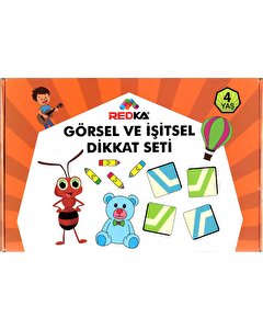 Görsel ve İşitsel Dikkat Seti 4 Yaş