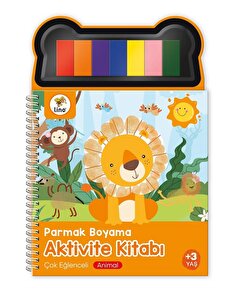 Lino Parmak Boyama Aktivite Kitabı Animal