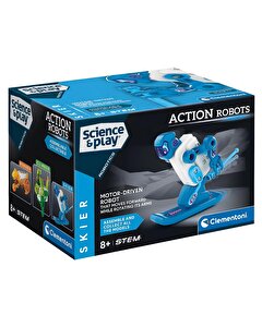 Clementoni Robotik Laboratuvar Action Robot Skier