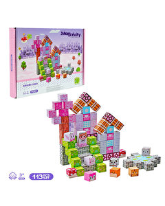 Prenses Temalı Manyetik Bloklar 113 Parça