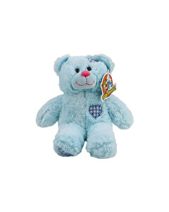 Mavi Yamalı Teddy Bear 16 Cm