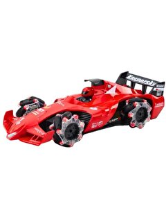 Formula 1 Spray Buhar Atan Uzaktan Kumandalı Kırmızı Araba
