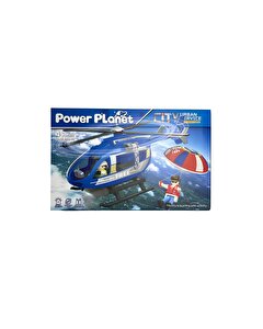 Power Planet City Helikopter Yapı Seti