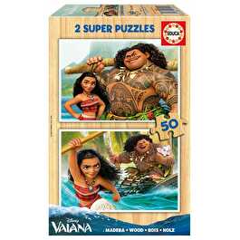 Educa Puzzle 2x50 Parça Disney Princesses Vaiana