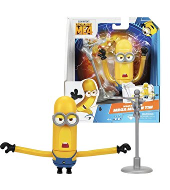 Minions Aksiyon Figürü 10 Cm 59277 Wild Spinning Mega Minion Tim