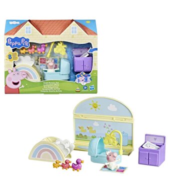 Peppa Pig Oda Aksesuarları Oyun Seti Evienin Kreş Odası