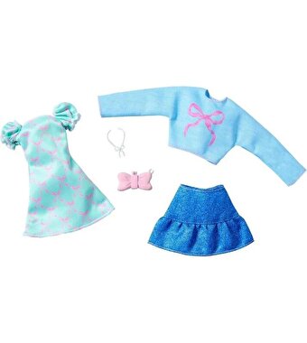 Barbie'nin Kıyafet Koleksiyonu İkili Paketler HYV05